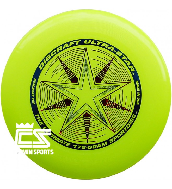 DISCRAFT ULTRASTAR SPORTDISC- YELLOW